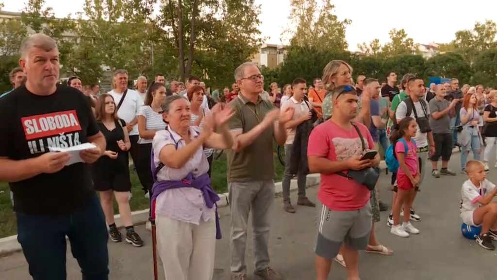 Bačka Palanka, portest Foto: N1