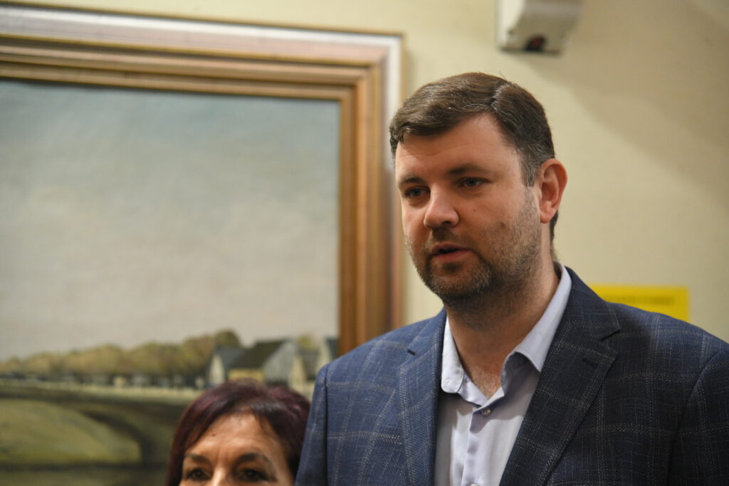 Beograd 25.10.2022. Sednica Skupstine grada Beograda, gradska skupstina, šef odborničke grupe DS, demokratska stranka,