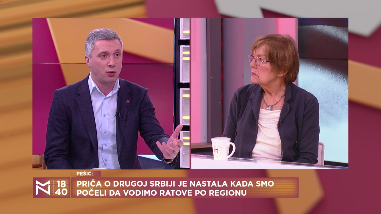 Prva ili Druga Srbija: Da li je podela mit ili realnost? – gosti Vesna Pešić i Boško Obradović