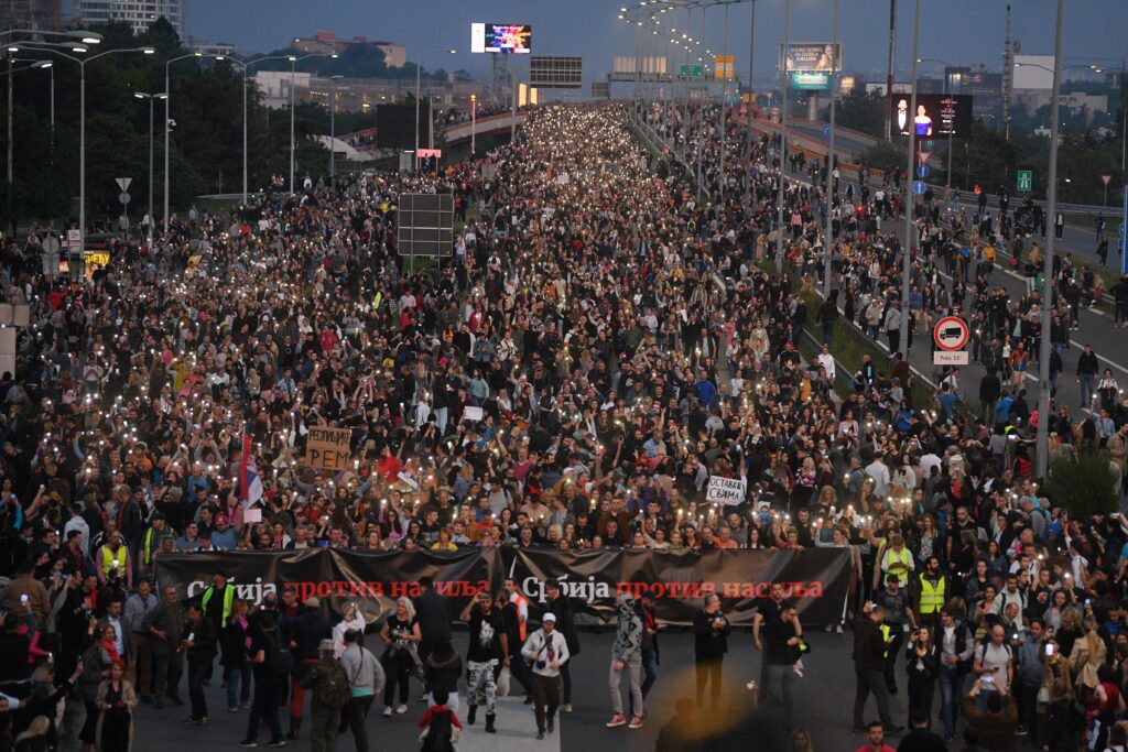 Beograd 19. maj 2023. Protest protiv nasilja drugi po redu Foto:Filip Krainčanić/Nova.rs