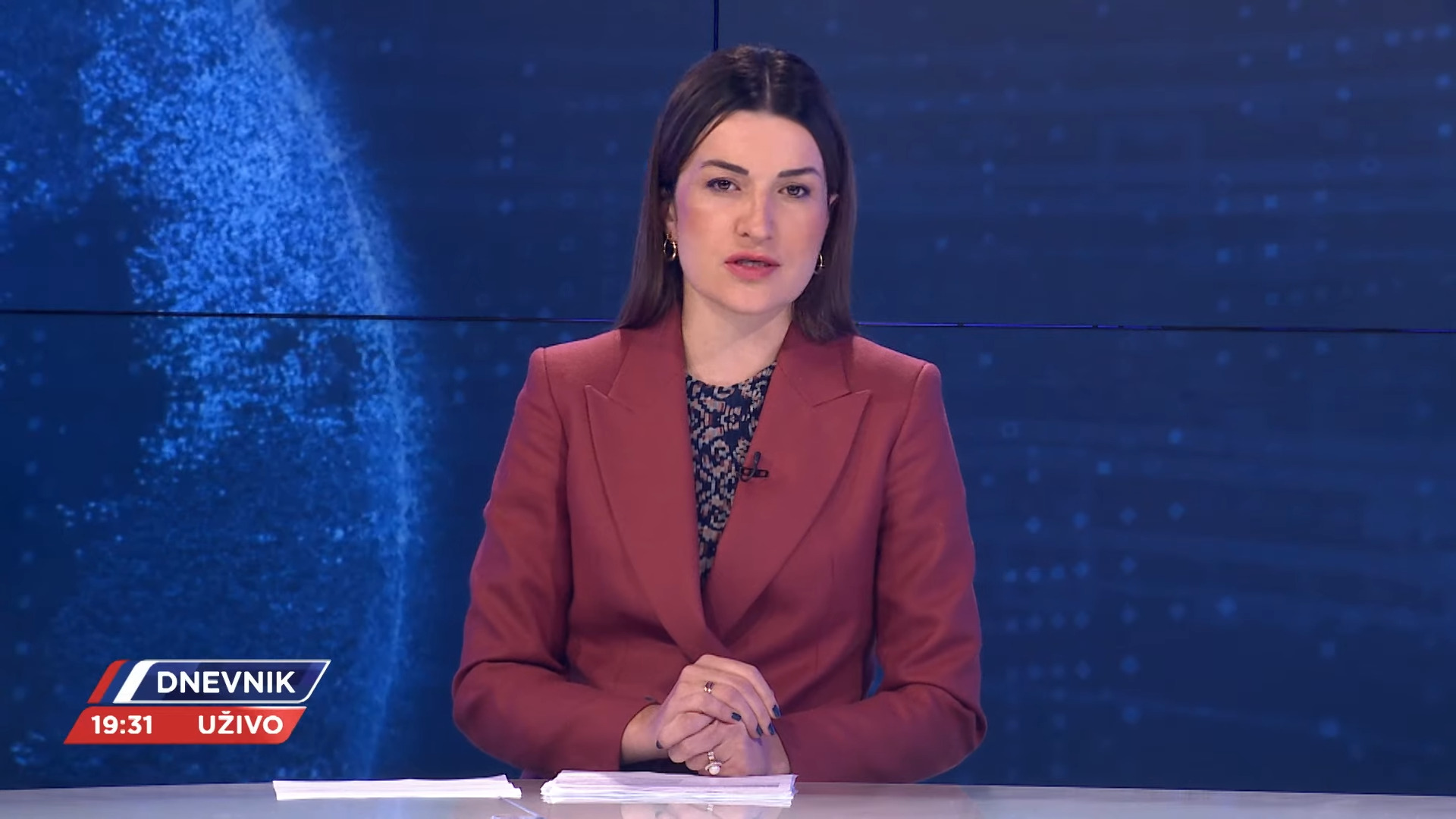Jelena Obućina, emisija Dnevnik Foto: Nova