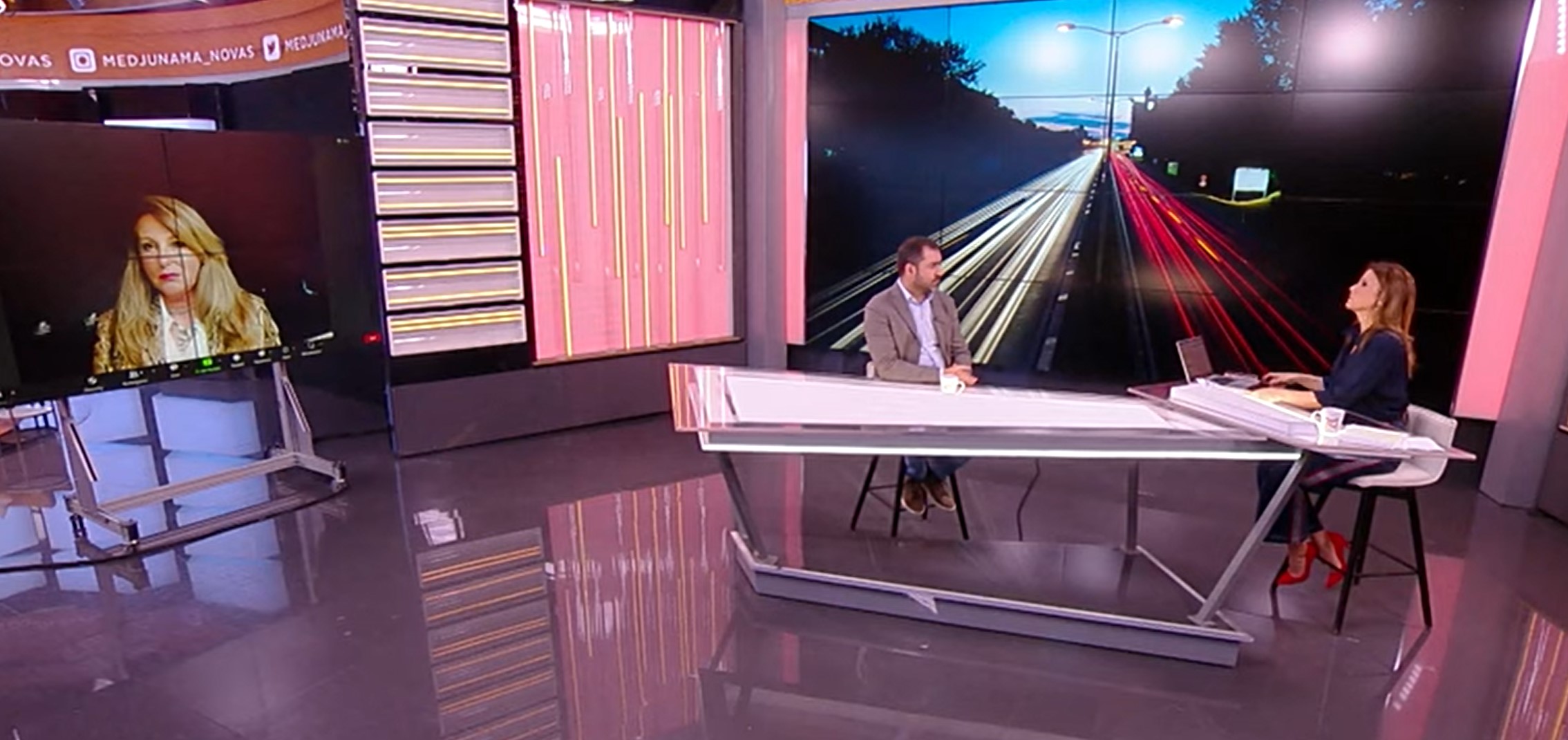1. tema – Nasilnička vožnja - oduzimanje vozila? – gosti Lidija Piroški i Milan Božović