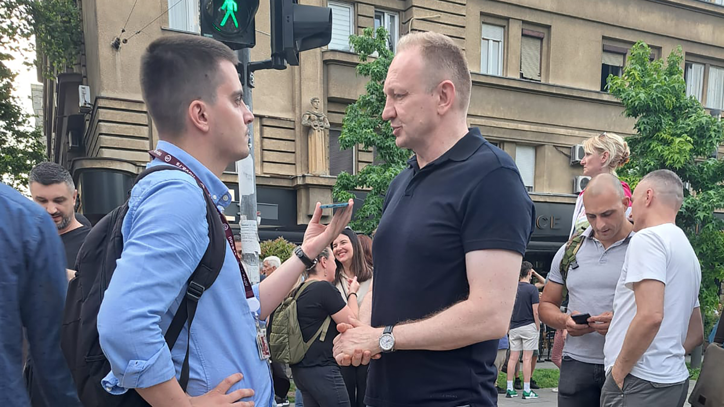 Protet 6 sagovornici, Dragan Đilas