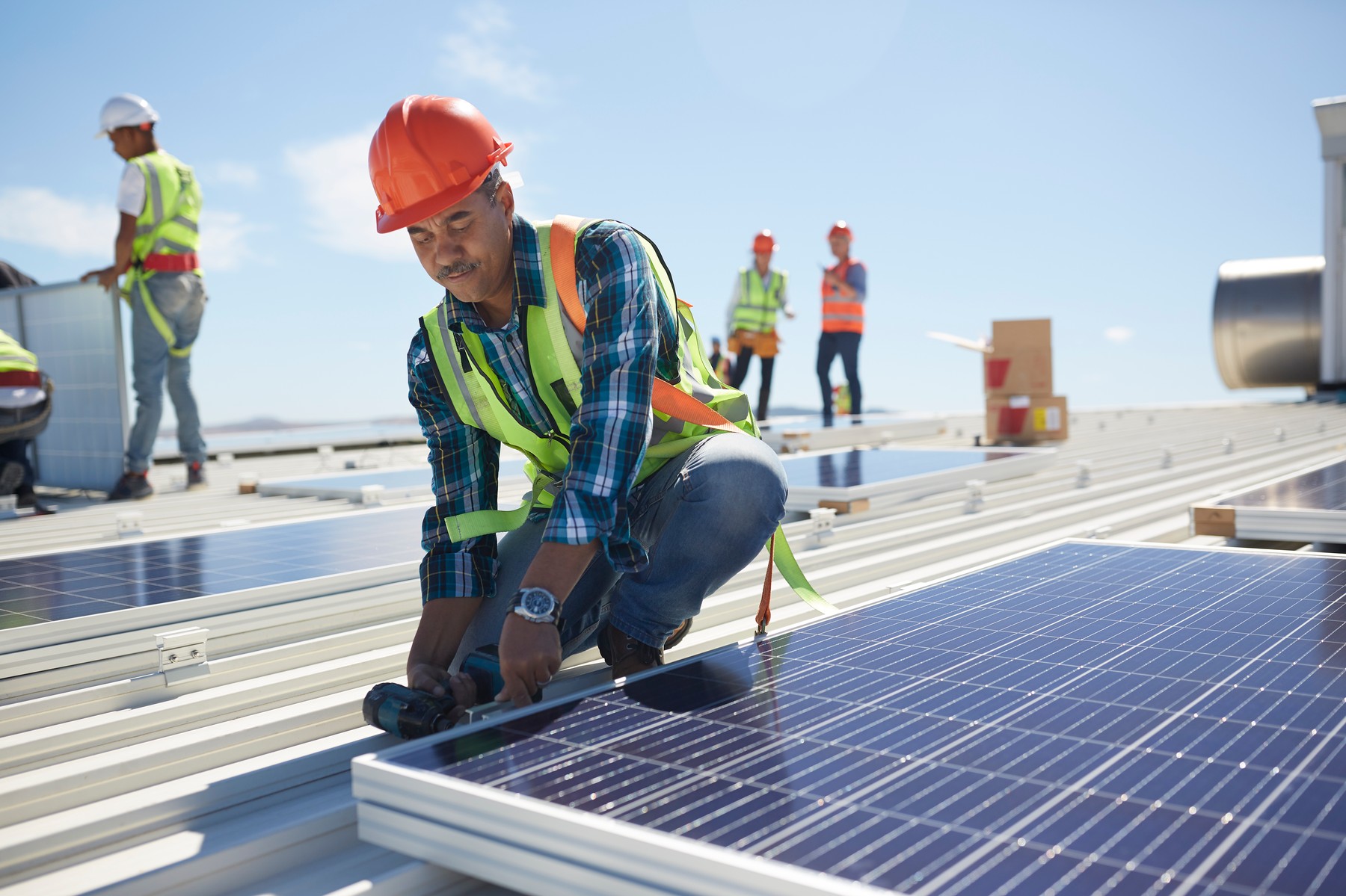 Image: 374729575, License: Royalty-free, Restrictions: , Model Release: yes, Credit line: Trevor Adeline / Caia Image / Profimedia Toplana-Šabac: Prva mini solarna elektrana u Srbiji
