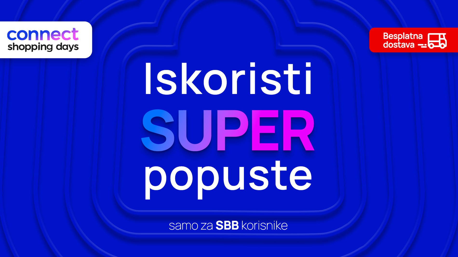 Saopštenje - Connect Shopping days u oktobru
