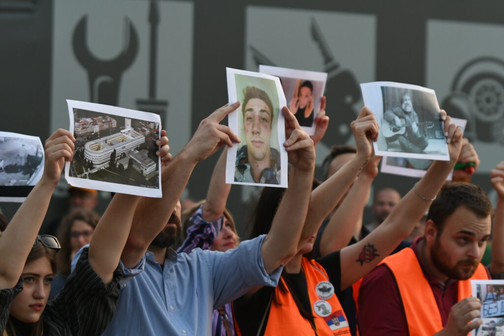 Novi Sad 17. jun 2023. Sedmi po redu protest Srbija protiv nasilja odrzava si u Novom Sadu Foto:Nenad Mihajlović/Nova.rs