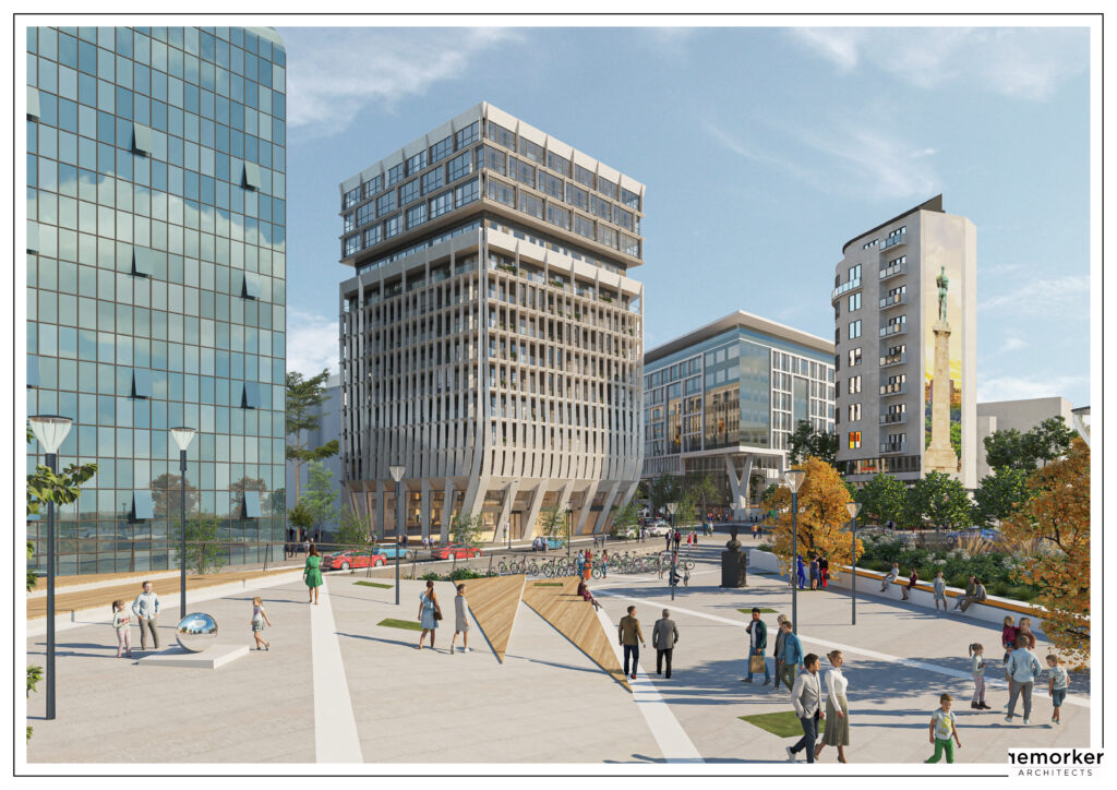 Kings Circle Residences, kompanija Maison Royale, nova zgrada, gradnja, budući izgled Foto: Remorker architects/Promo