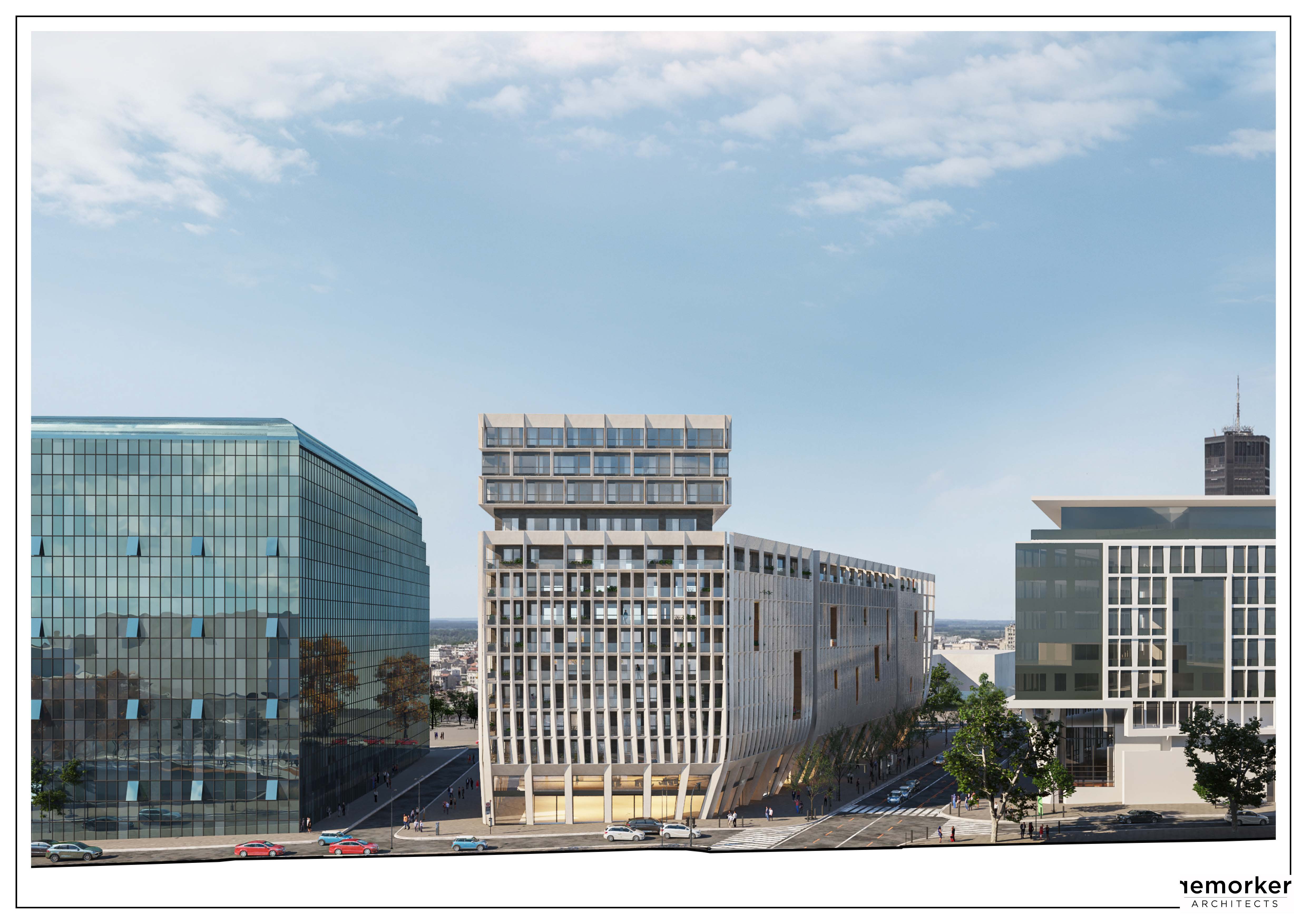 Kings Circle Residences, kompanija Maison Royale, nova zgrada, gradnja, budući izgled Foto: Remorker architects/Promo