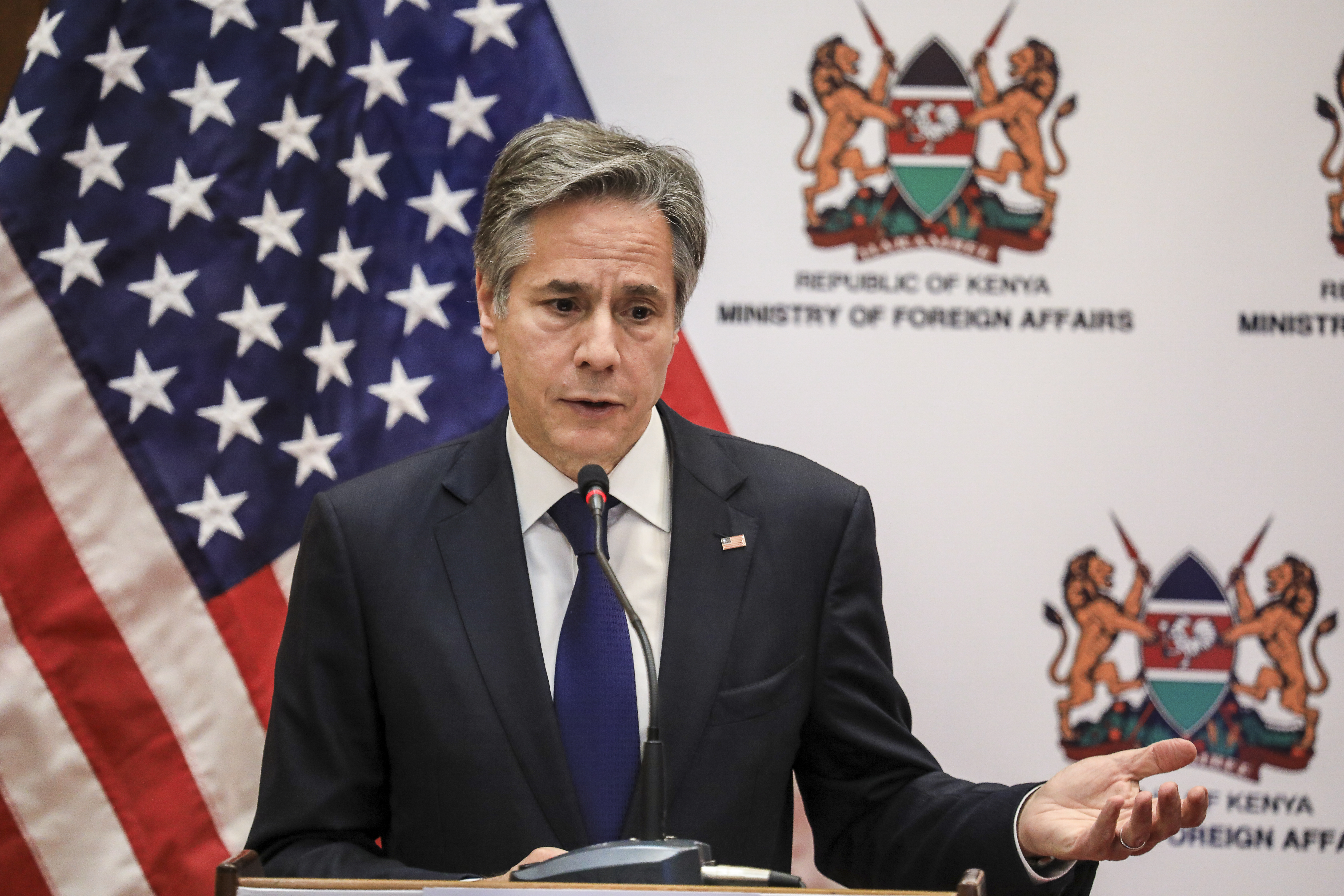 US Secretary of State Antony J. Blinken Visits Kenya.