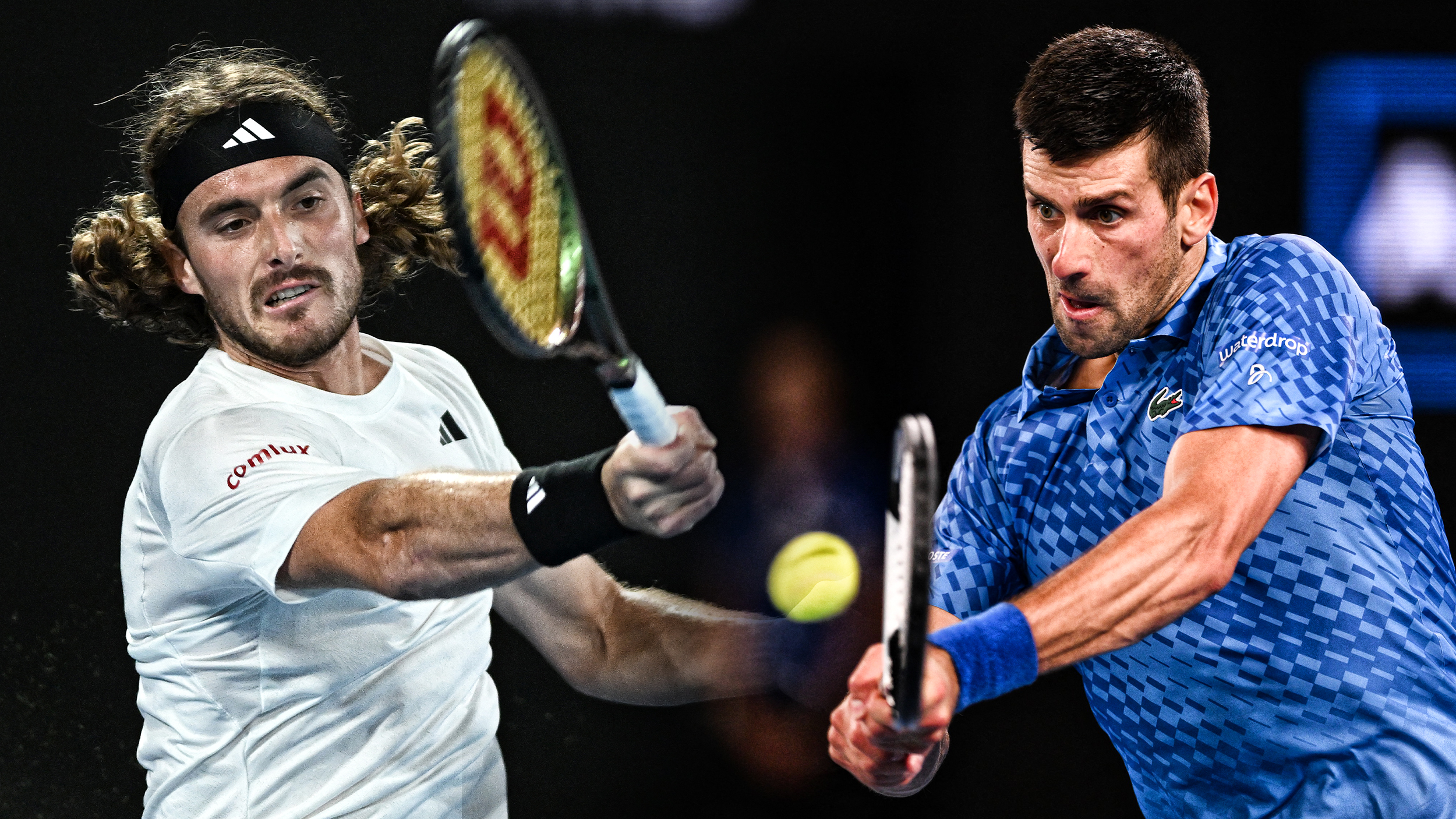 kombo Novak Đoković i Stefanos Tsitsipas,