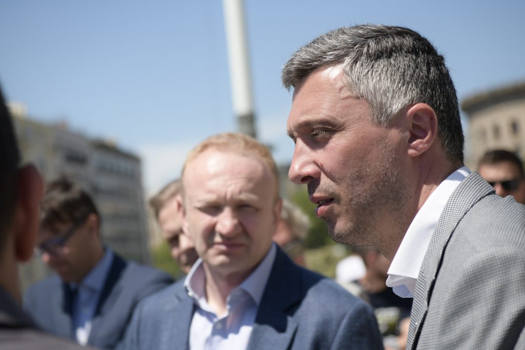 Beograd 13.05.2020. Boško Obradović, Dragan Đilas, Dan četvrti, Skupština Srbije, štrajk glađu  Foto: Goran Srdanov/Nova.rs