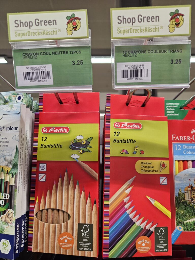 Luksemburg cene školskog pribora školski pribor