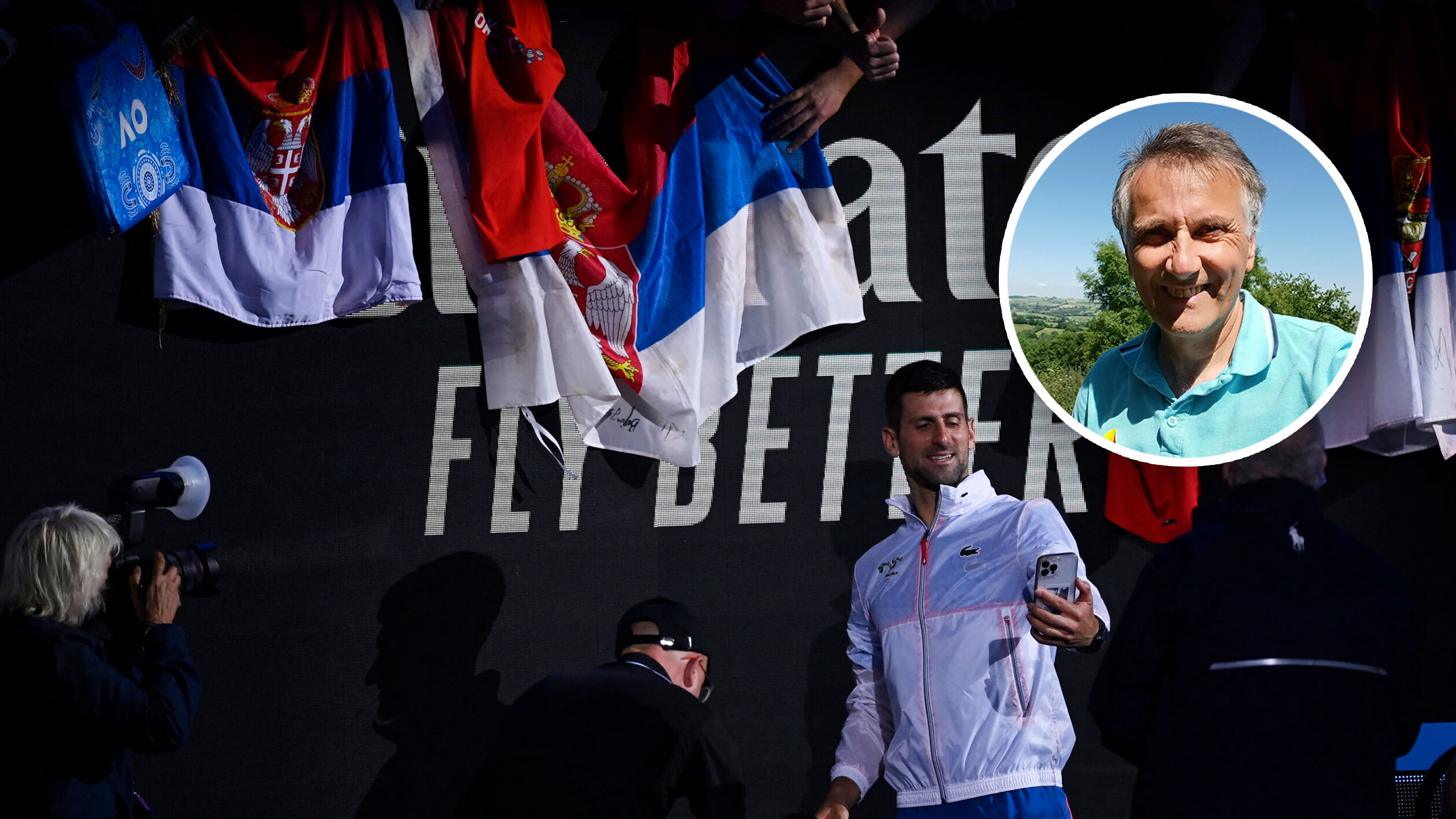 Chris Bowers, Novak Đoković