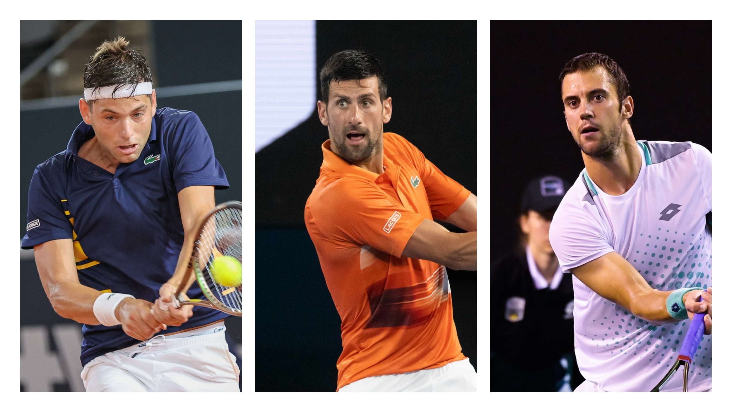 kombo Filip Krajinović, Laslo Đere, Novak