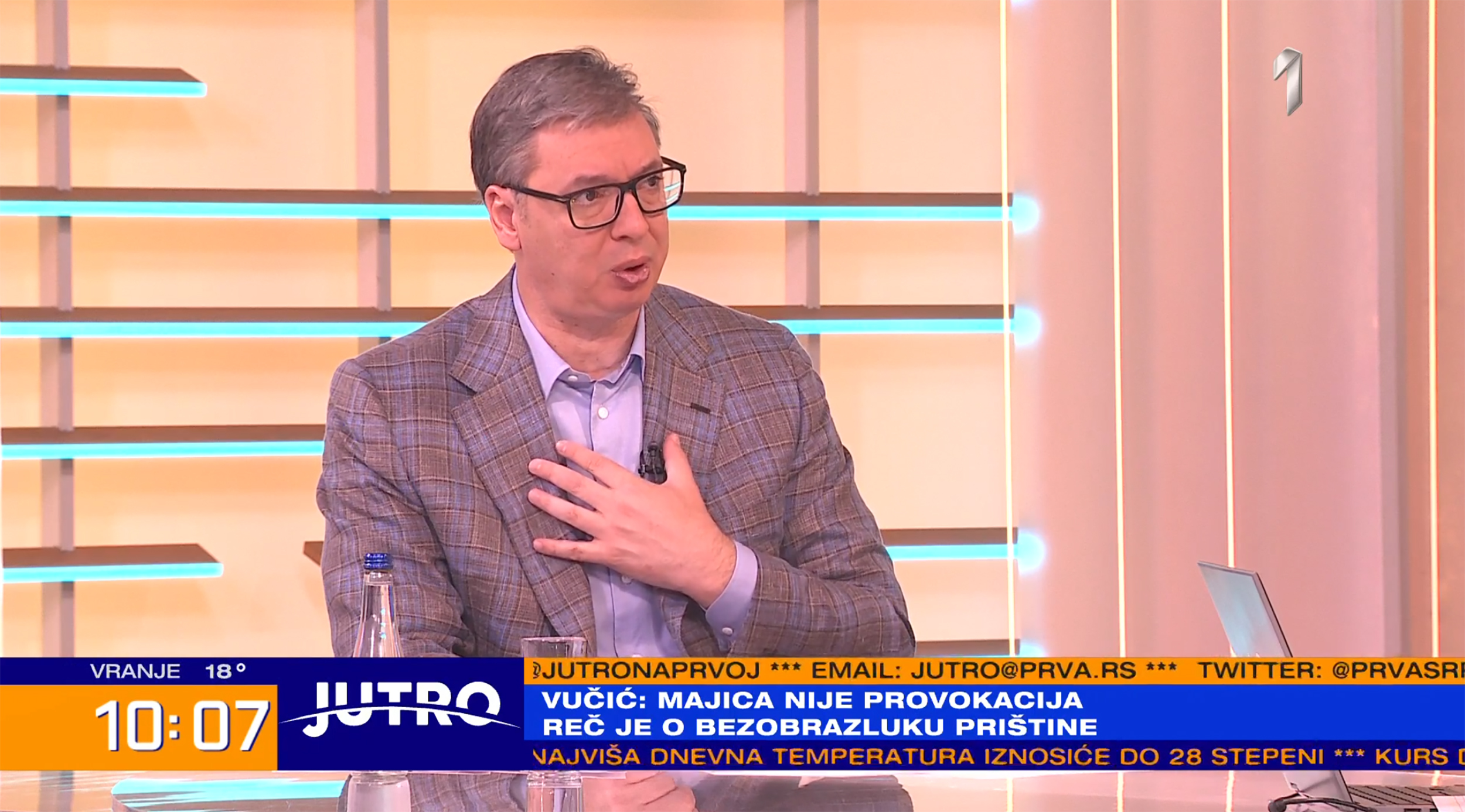 aleksandar vucic tv prva gostovanje
