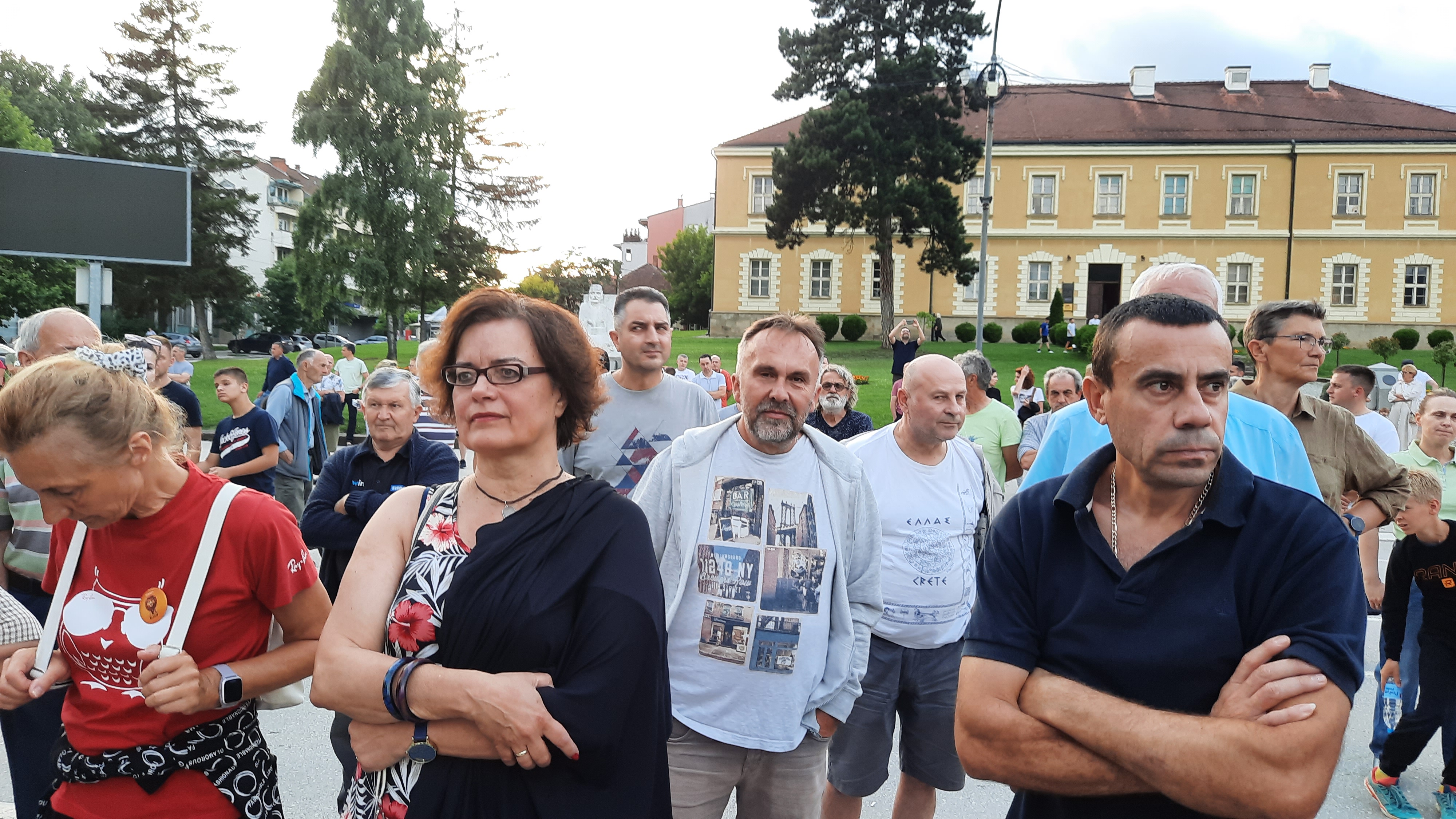Gornji Milanovac protiv nasilja protest