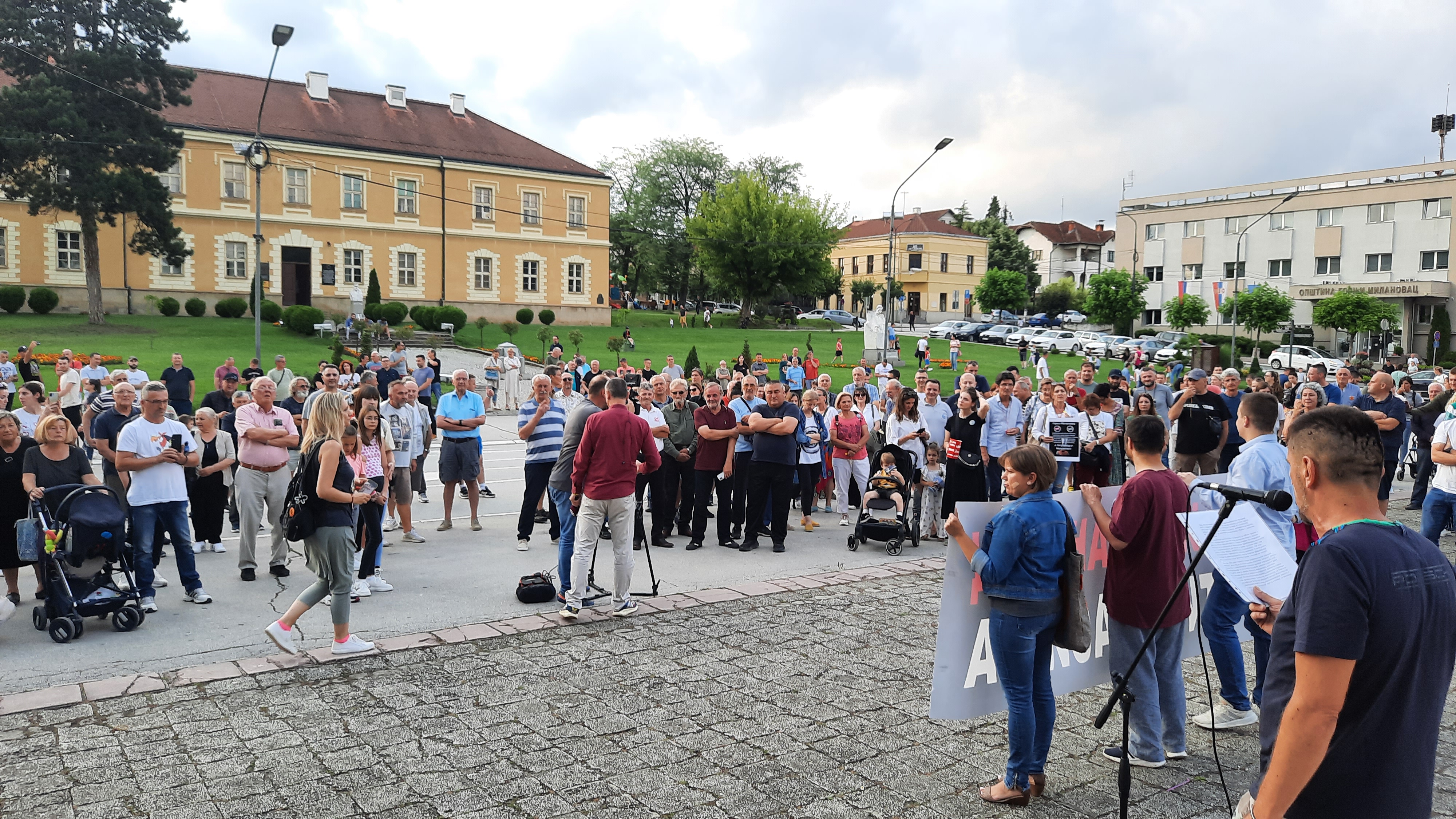 Gornji Milanovac protiv nasilja protest