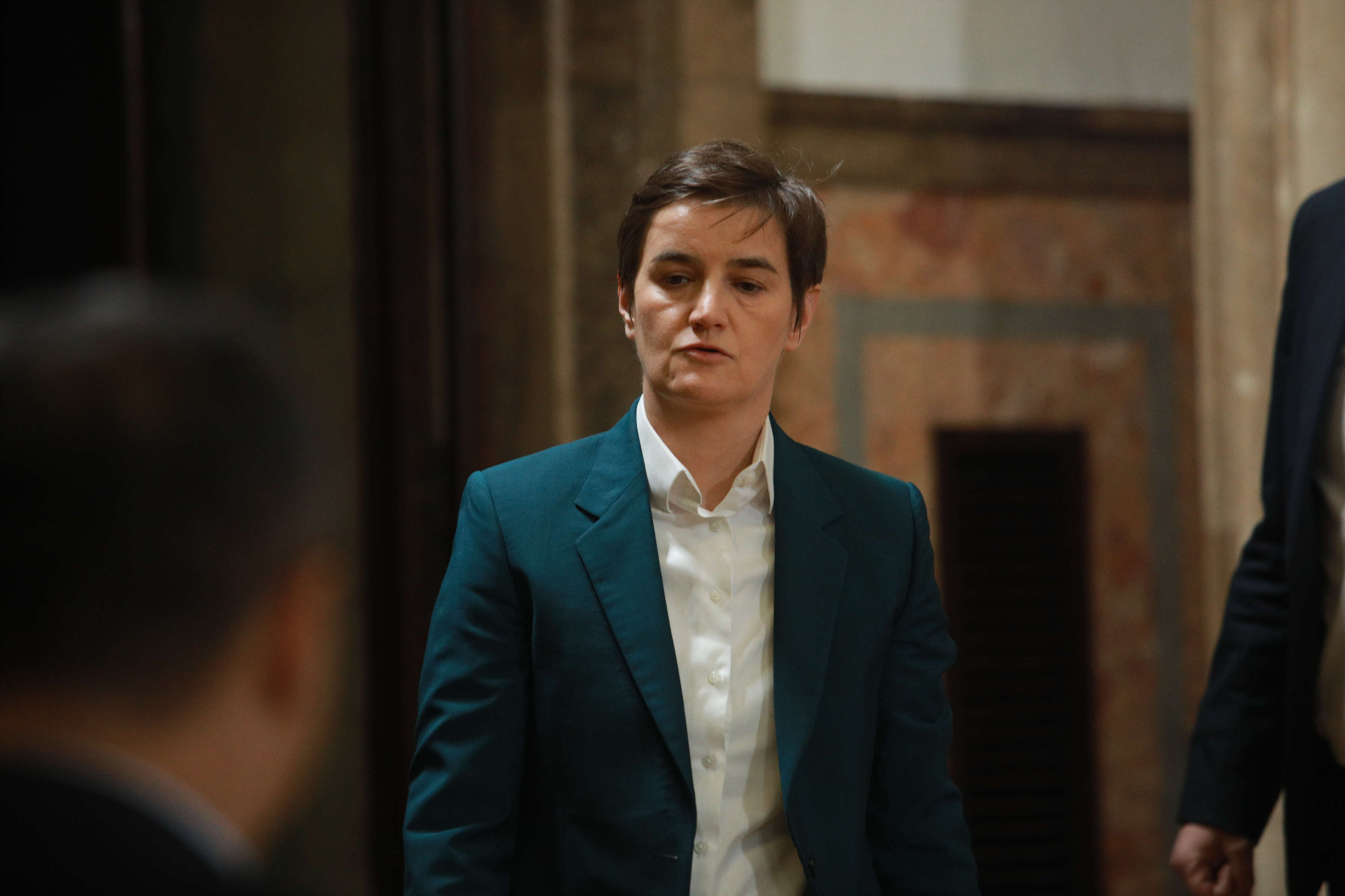 Press conference of the President of the Republic of Serbia, Aleksandar Vucic, regarding the tragedy at the "Vladislav Ribnikar" Elementary School, where this morning a seventh-grade student killed eight students and a security guard, and injured six stud