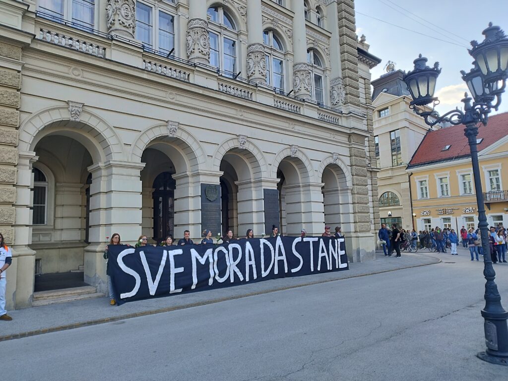 Novi Sad, 08.05.2023. Protest, Srbija protiv nasilja Foto: Ana Lalić/Nova.rs