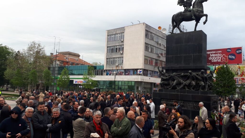 Niš 10.05.2023. Protest u Nišu, Niš protiv nasilja Foto: Miljana Isailović/Nova.rs