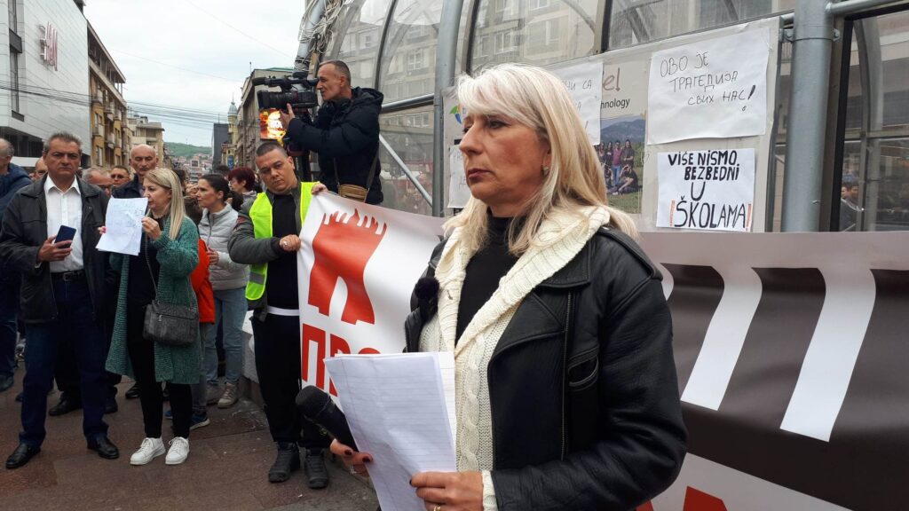 Niš 10.05.2023. Protest u Nišu, Niš protiv nasilja Foto: Miljana Isailović/Nova.rs