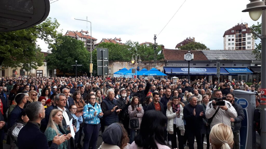 Niš 10.05.2023. Protest u Nišu, Niš protiv nasilja Foto: Miljana Isailović/Nova.rs