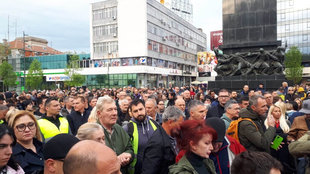 Niš 10.05.2023. Protest u Nišu, Niš protiv nasilja Foto: Miljana Isailović/Nova.rs