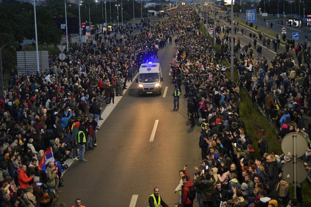 Beograd, 12.05.2023. Protest Srbija protiv nasilja, Gazela Foto: Goran Srdanov/Nova.rs