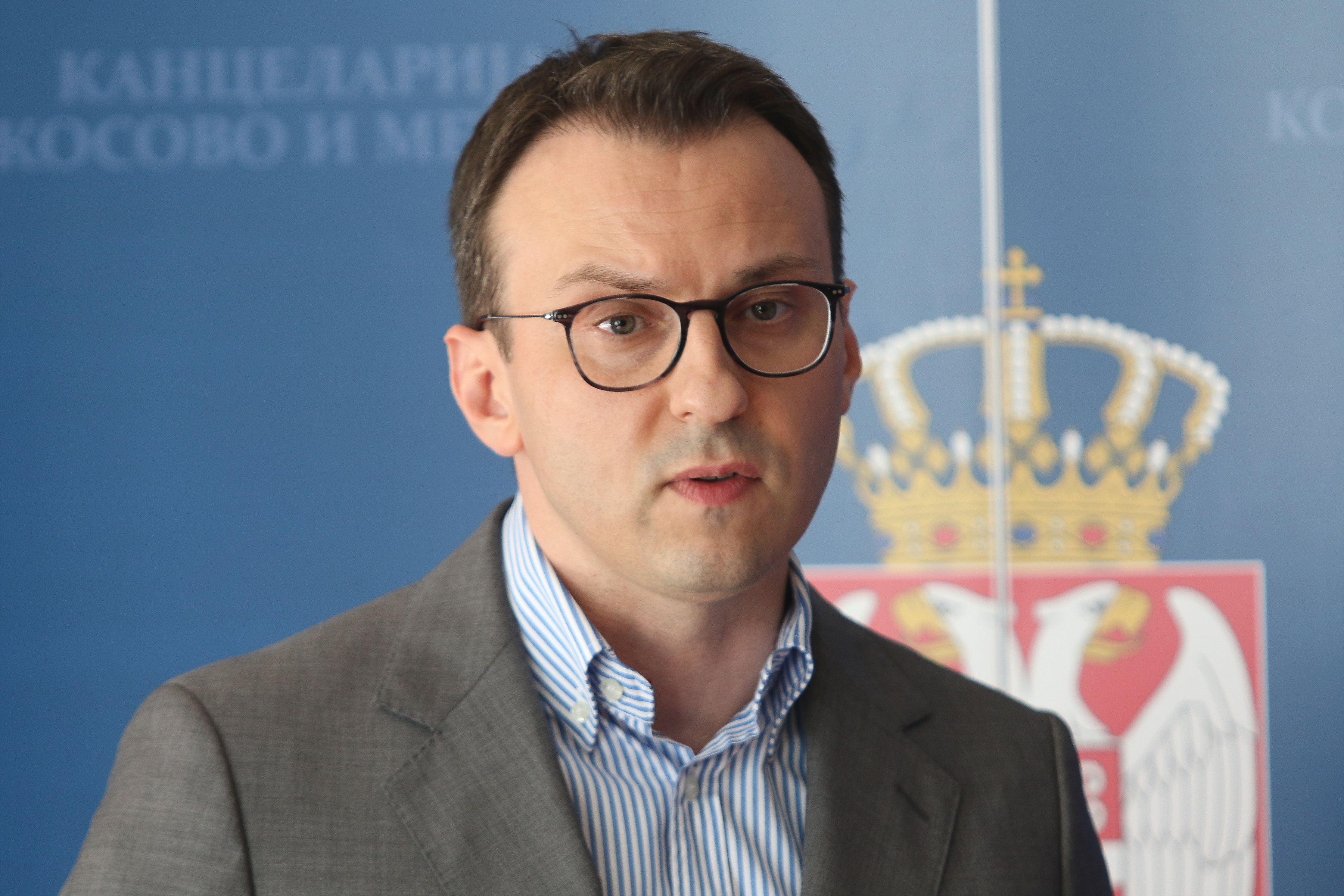 The press conference of the director of the Office for Kosovo and Metohija, Petar Petkovic, where he said that the prime minister of the temporary institutions of Pristina, Aljbin Kurti, is not interested in the agreement on freedom of movement, or anythi