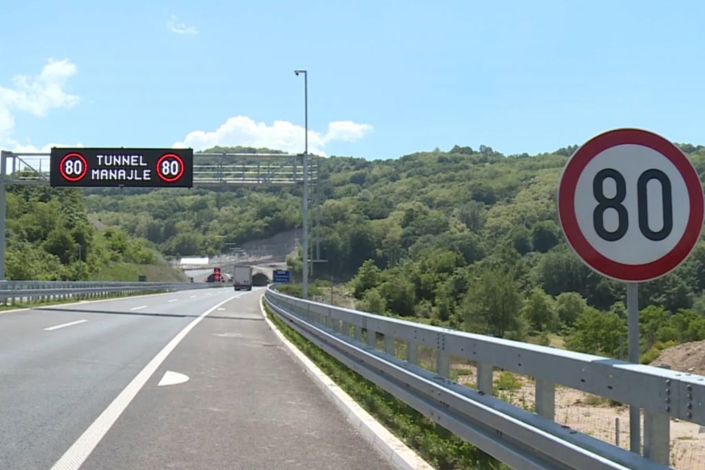 Grdelica, Grdelicka kllisura, potporni zid, koridor 10, autoput, Tunel Manajle