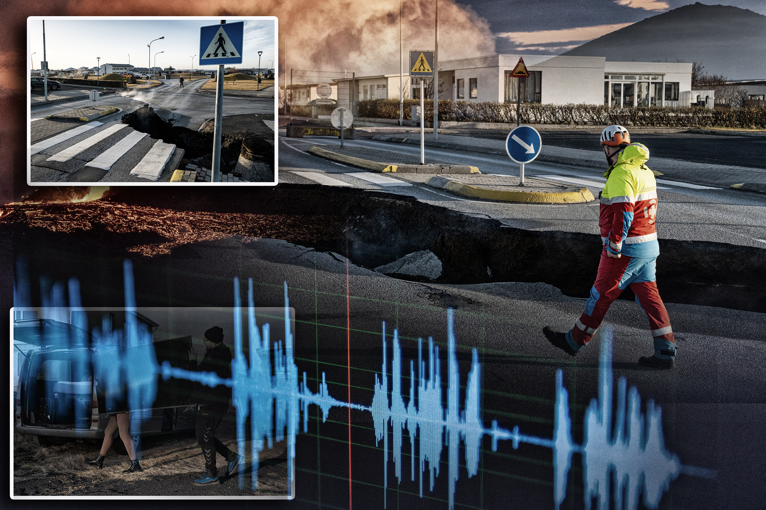 Mount Fagradalsfjall volcano erupts in Iceland