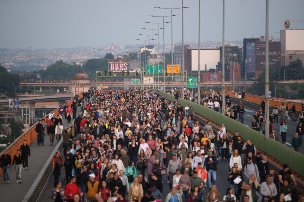 Beograd 19. maj 2023. Protest protiv nasilja drugi po redu Foto:Filip Krainčanić/Nova.rs