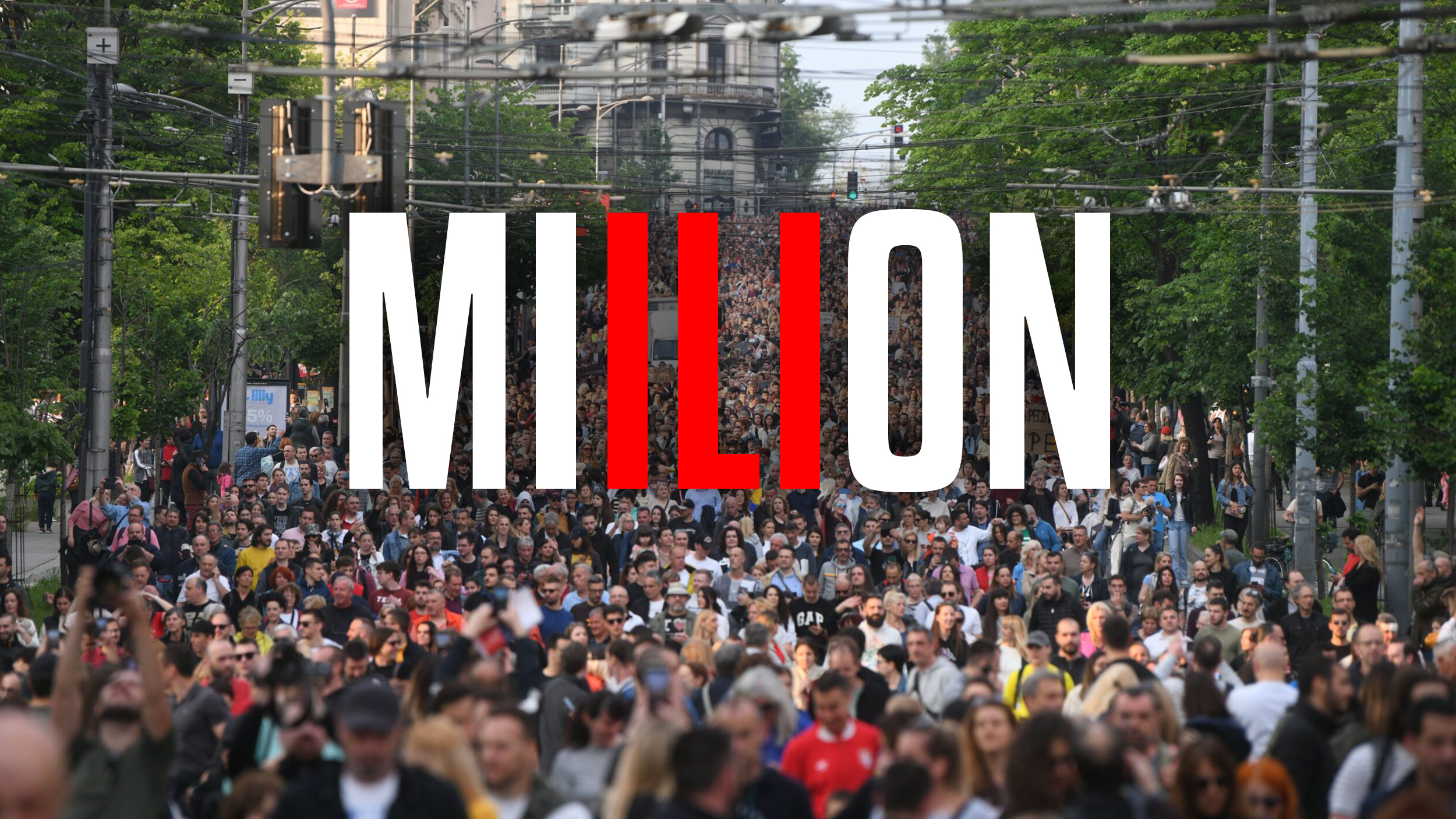 Protest protiv nasilja, MIiliON