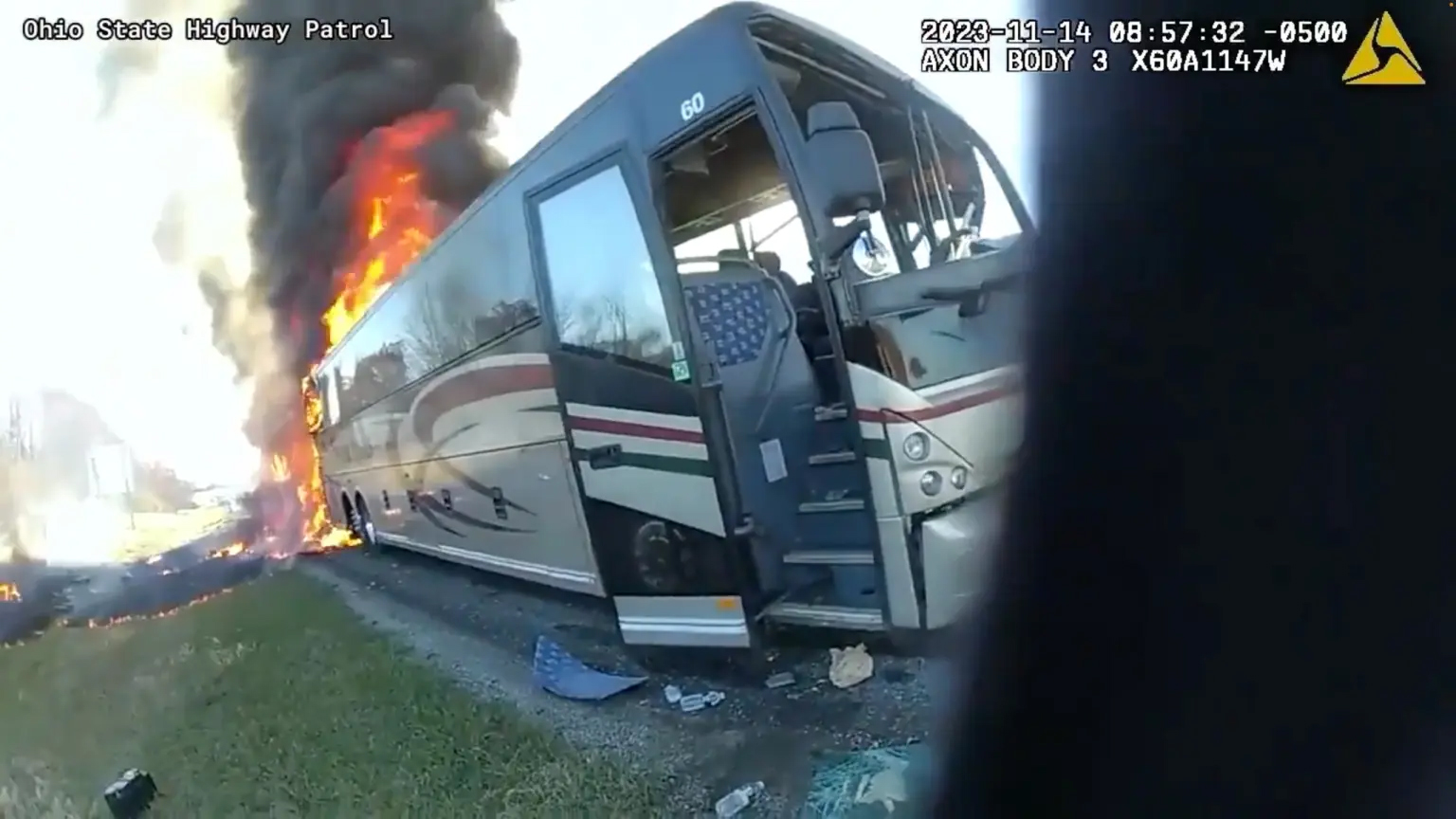 Ohajo, autobus, nesreća Foto: Ohio State Highway Patrol