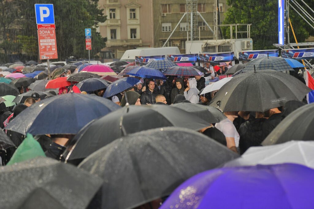 Beograd 26.05.2023. SNS, kontramiting,  Foto: Goran Srdanov/Nova.rs