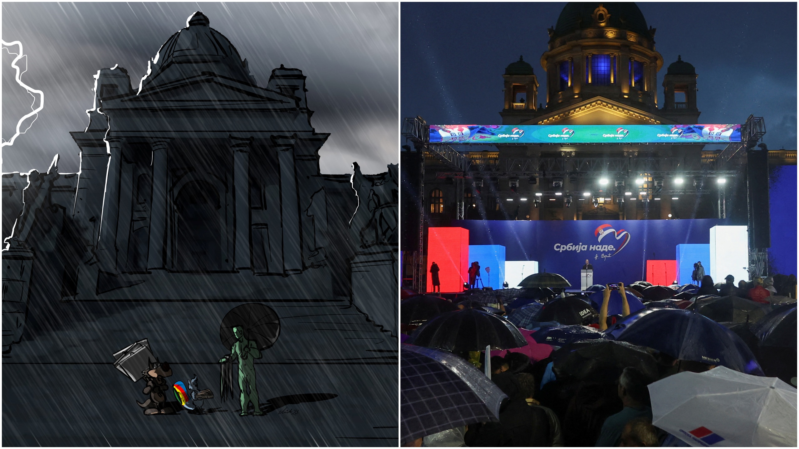 Foto: Facebook/Midhat Kapetanovic/REUTERS/Marko Djurica