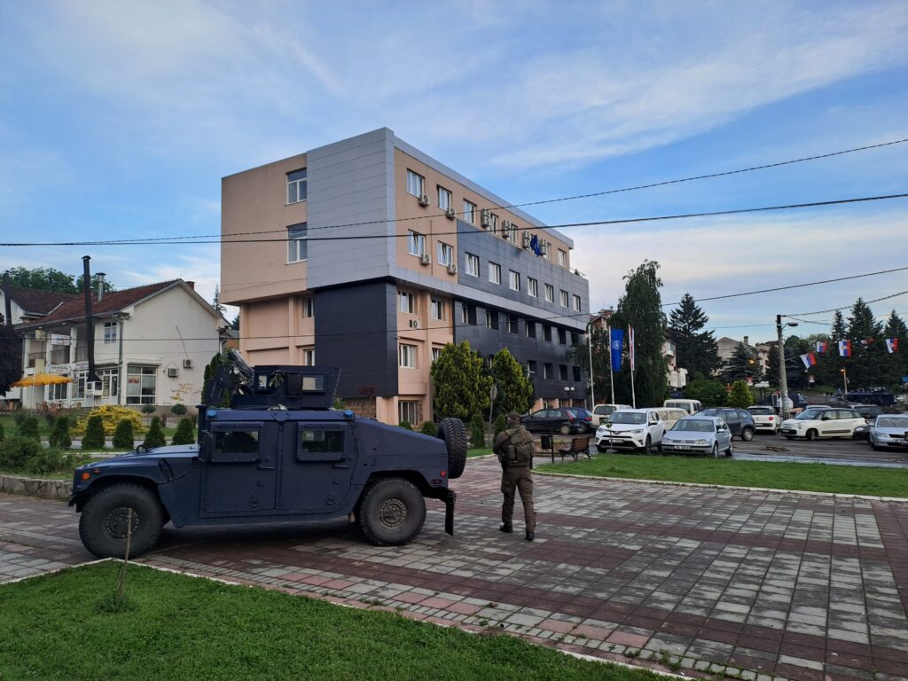Leposavić 26.05.2023. Leposavić - Policija i dalje na ulicama Foto: Nova.rs