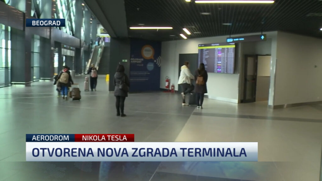 Nova zgrada aerodroma nikola tesla
