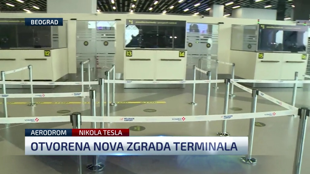 Nova zgrada aerodroma nikola tesla