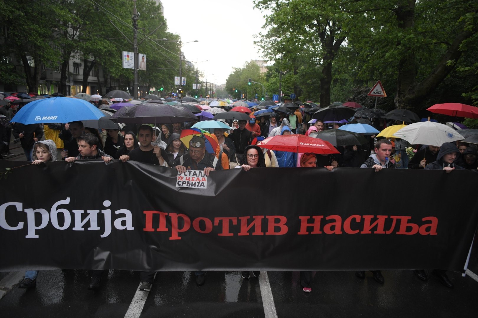 Beograd 27.05.2023. Protest protiv nasilja treci , srbija protiv nasilja