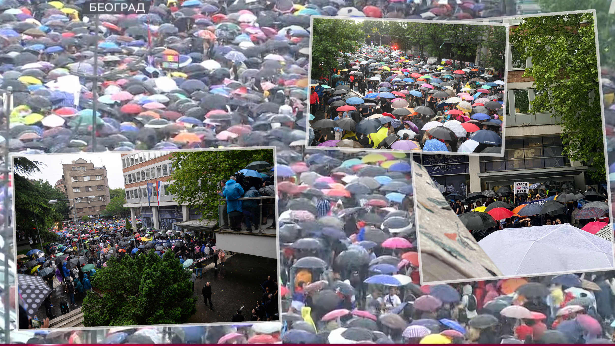 Beograd 27.05.2023. Protest protiv nasilja treci, kombo