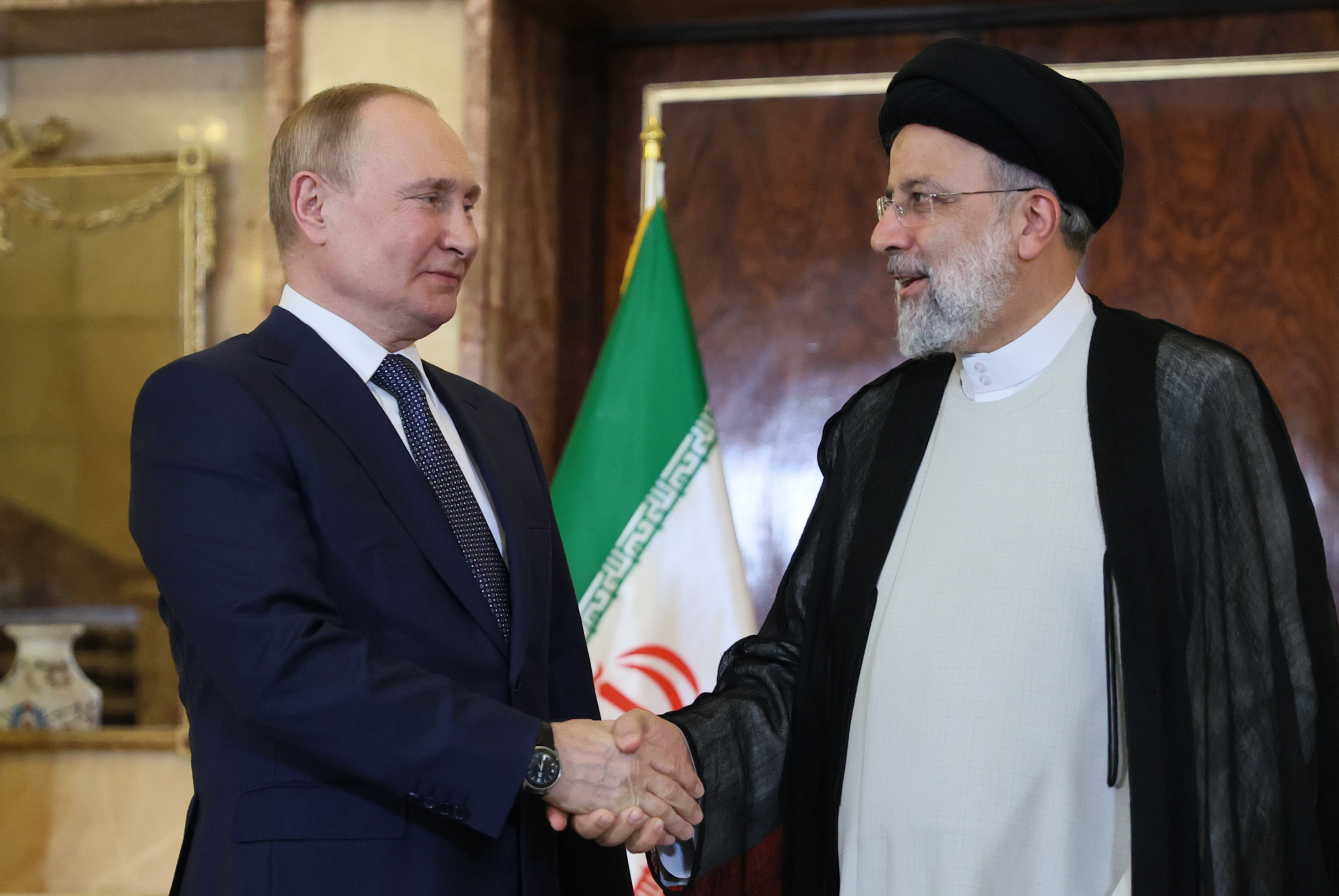 Russian President Putin visits Iran