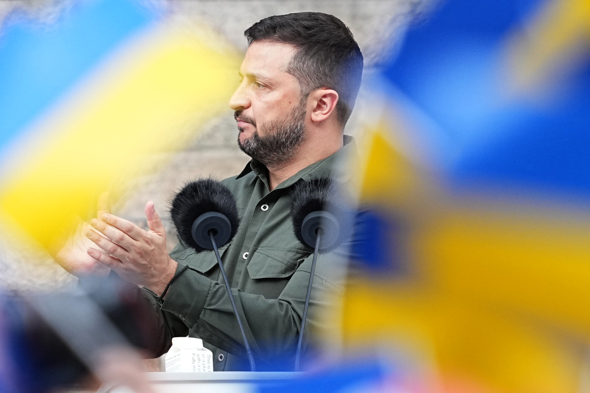 Ukrainian President Volodymyr Zelensky visits Denmark