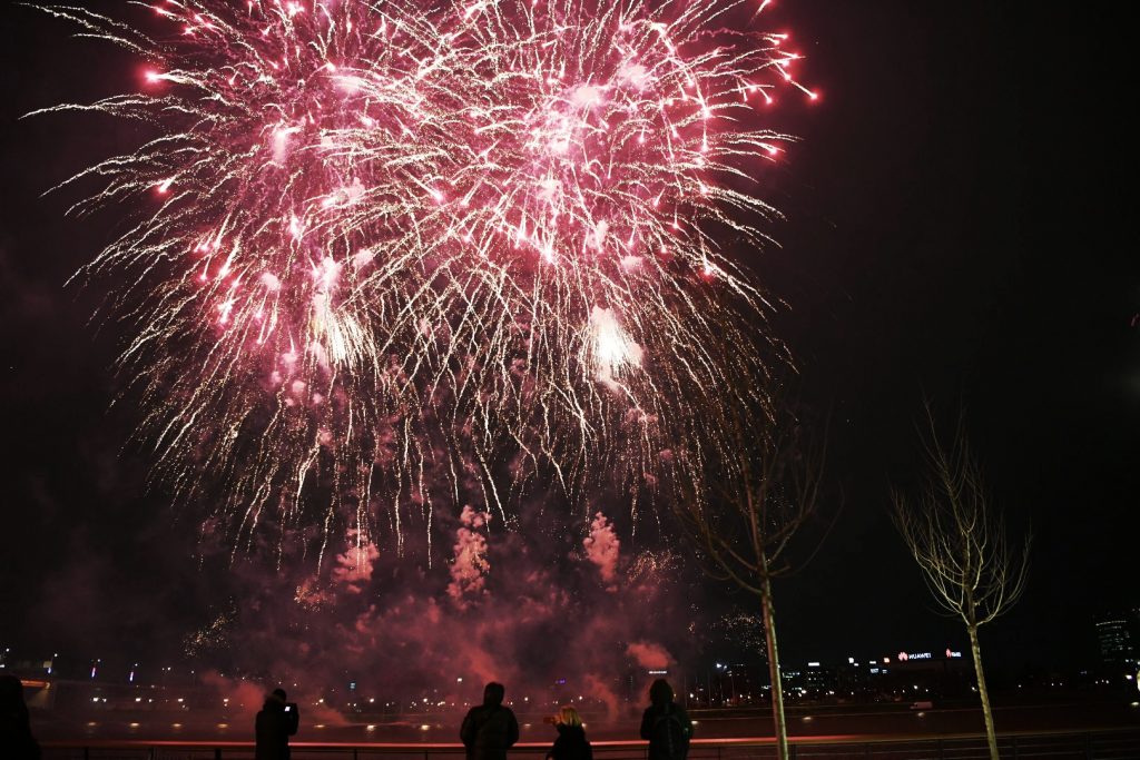 Beograd 11.02.2021. Kineski festival svetla na Sava promenadi, Beograd na vodi, lampioni, lampion, vatromet Foto: Vesna Lalić/Nova.rs