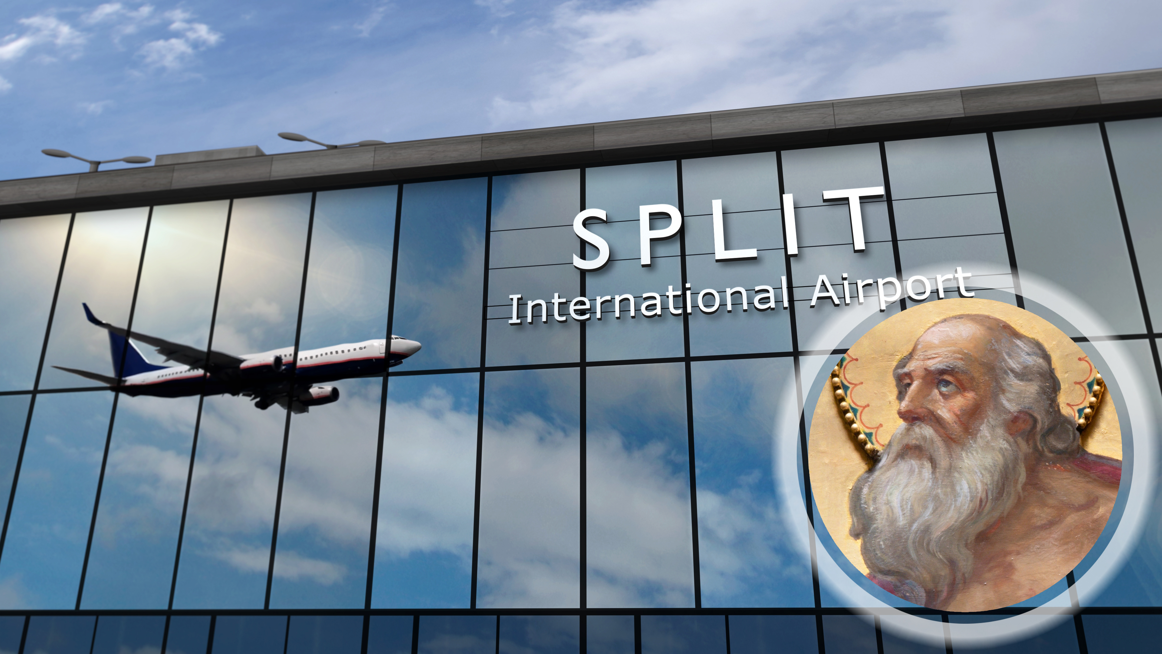 Split, aerodrom, Sveti Jeronim Foto: Shutterstock/Renata Sedmakova
