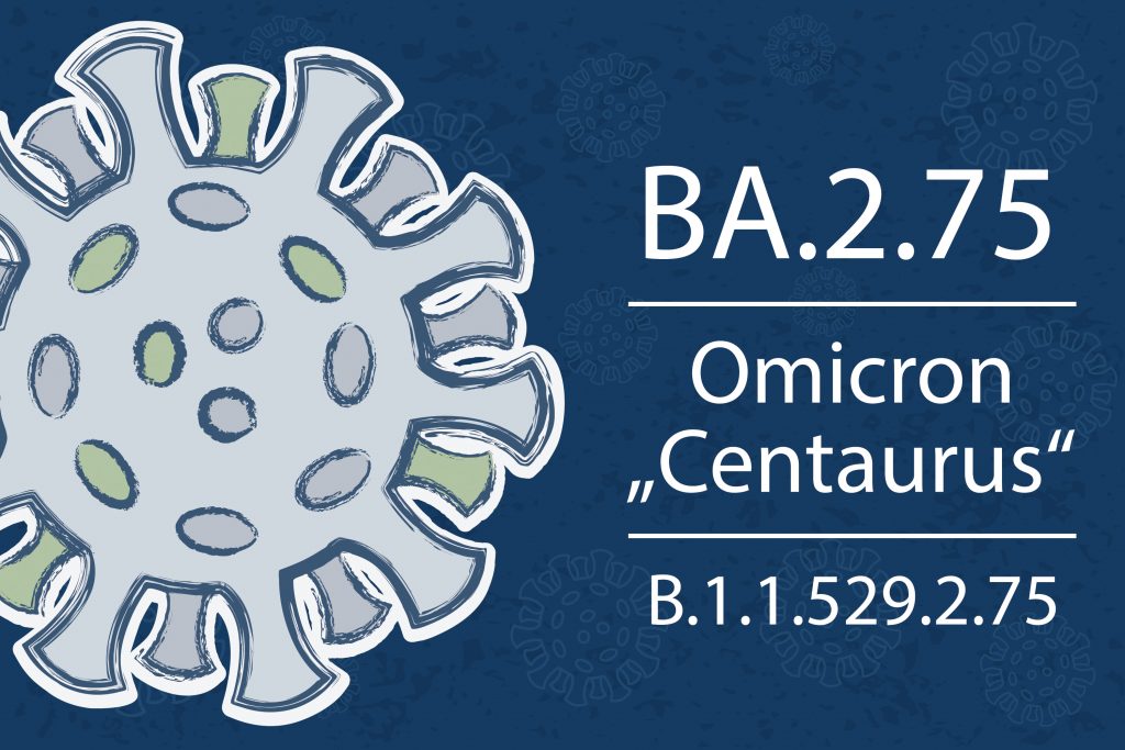 Koronavirus, Kovid, Covid, nova varijanta, novi soj
A new coronavirus variant BA.2, sublineage of Omicron. Also known as Stealth Omicron. Pango lineage B.1.1.529.2. White text on dark blue background with image of coronavirus.