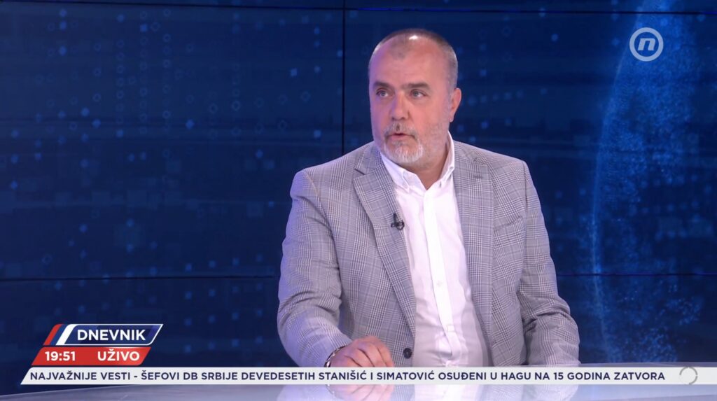 Nikola Kojo, emisija Dnevnik Foto: Nova