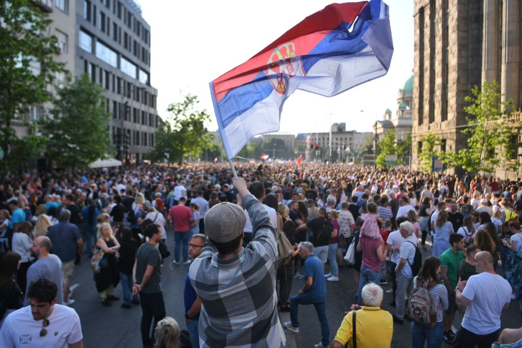 Beograd, 03.06.2023. 5.Protest "Srbija protiv nasilja", Foto: Filip Krainčanić/Nova.rs