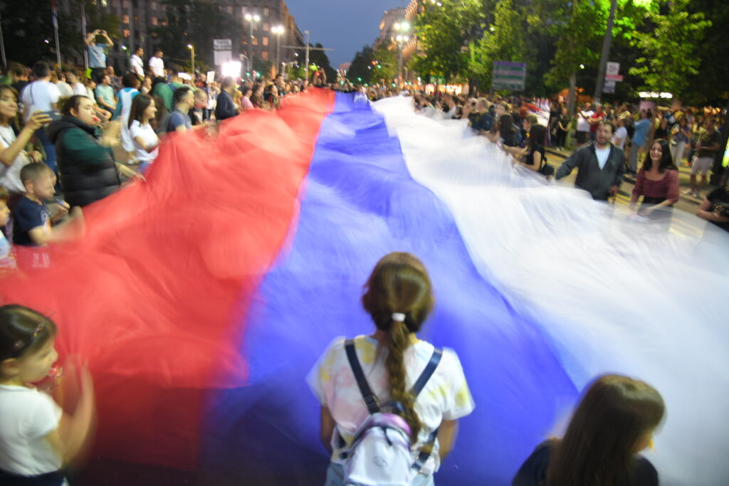 Beograd, 03.06.2023. 5. Protest "Srbija protiv nasilja", Foto: Nemanja Jovanović/Nova.rs