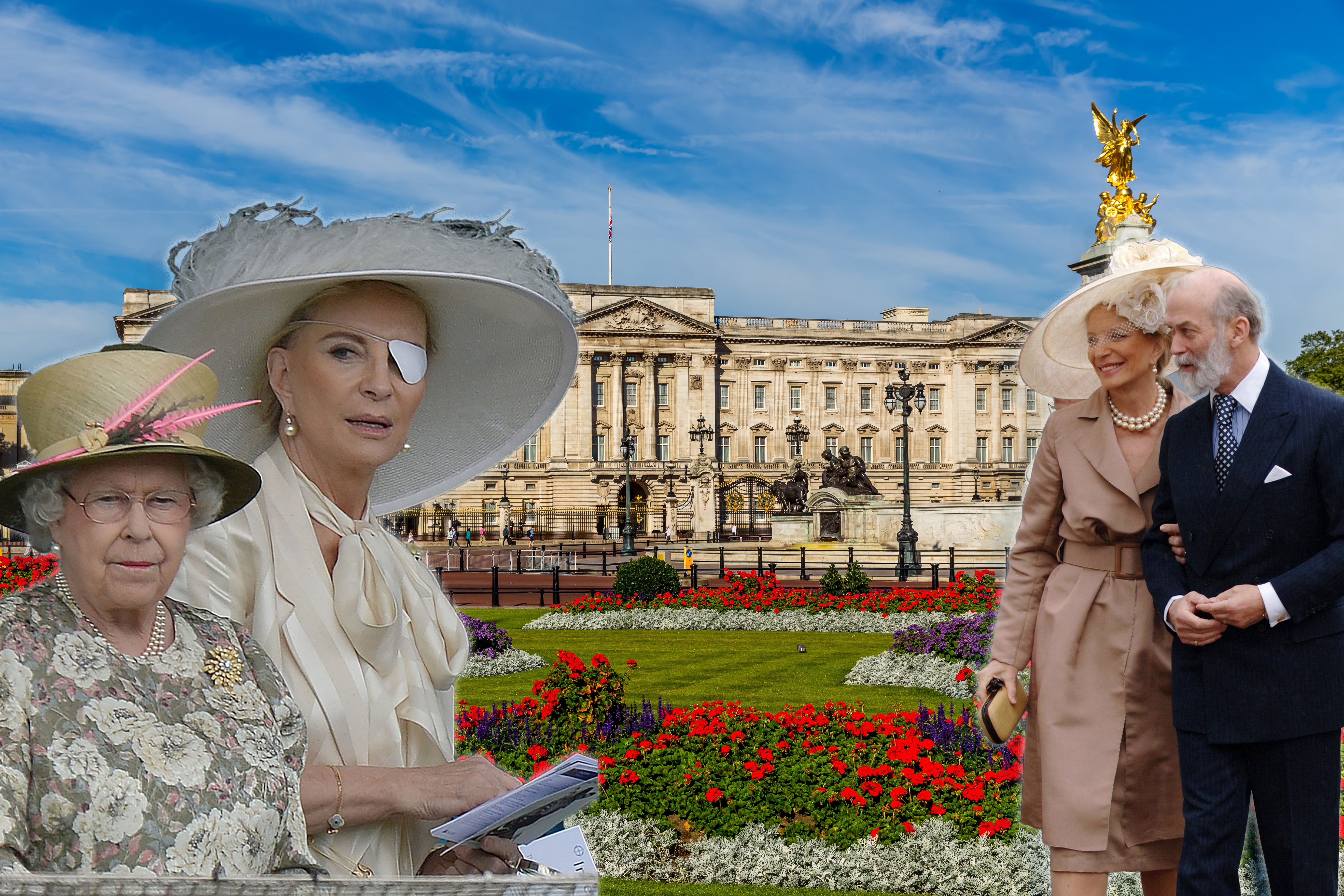 Buckingham Palace in London Princeza Majkl, Bakingemska palata i kraljica Elizabeta